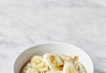 Desayuno Porridge de Avena y Plátano
