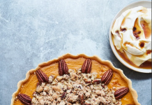 Pie de Calabaza para fiesta de Halloween pie calabaza