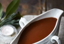 Receta Gravy de champiñones para todos los paladares gravy-champiñones