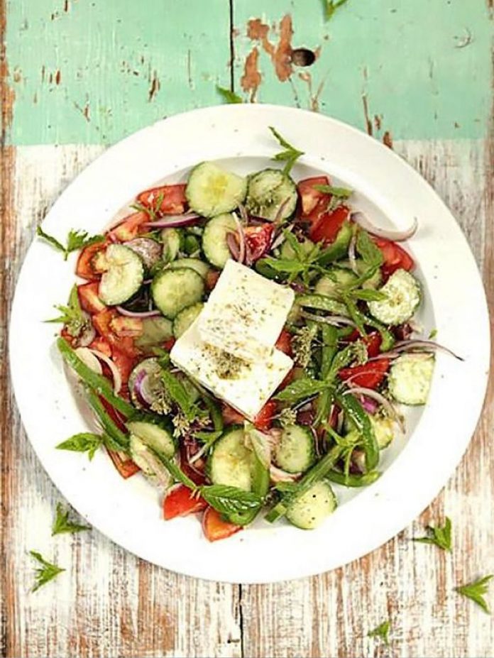 Hermosa Ensalada Griega Hermosa Ensalada Griega