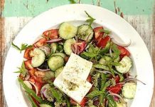 Rica Receta Ensalada Griega al estilo Oliver Hermosa Ensalada Griega