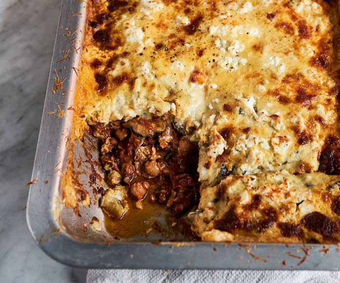 Moussaka Vegetariana de Jamie