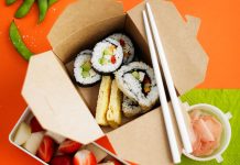 Receta fácil para preparar Rollos de Sushi Rollos de Sushi al estilo de Jamie