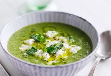 Sopa de Brócoli con Ricotta y un toque de menta recetasopa-brocoli