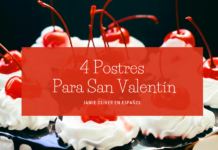 4 ideas de Postres para San Valentín